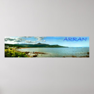 brodick Bucht arran Poster
