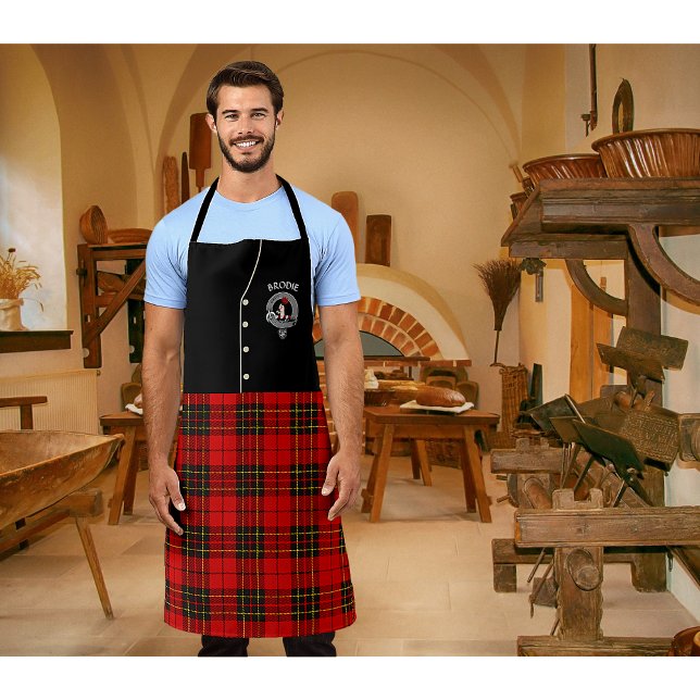 Brodie Clan Abzeichen & Tartan Kilt Schürze (Von Creator hochgeladen)