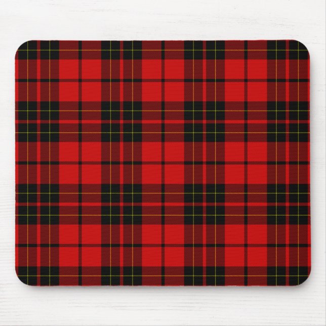 Brodie Clan Tartan kariert Mousepad (Vorne)