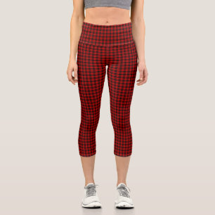 Brodie Tartan kariert Capri Leggings