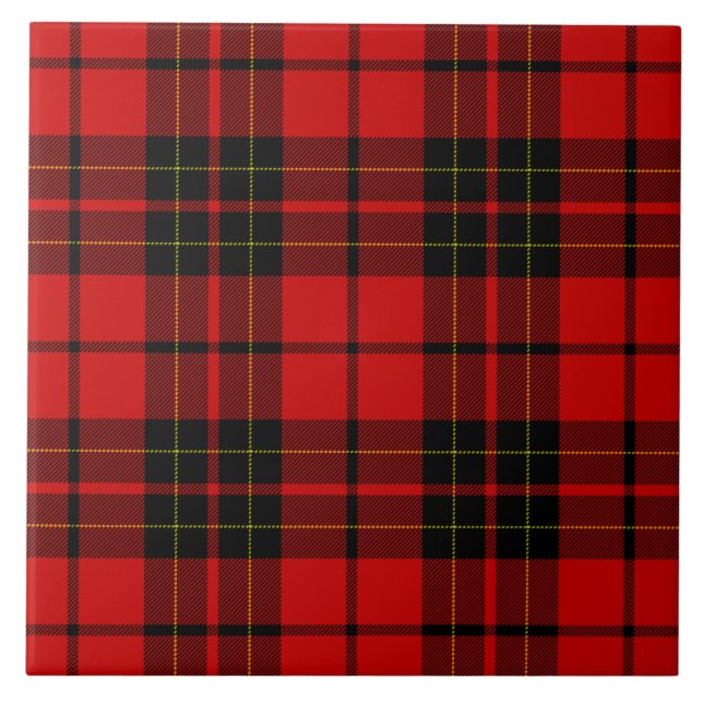 Brodie Tartan kariert Fliese (Vorderseite)