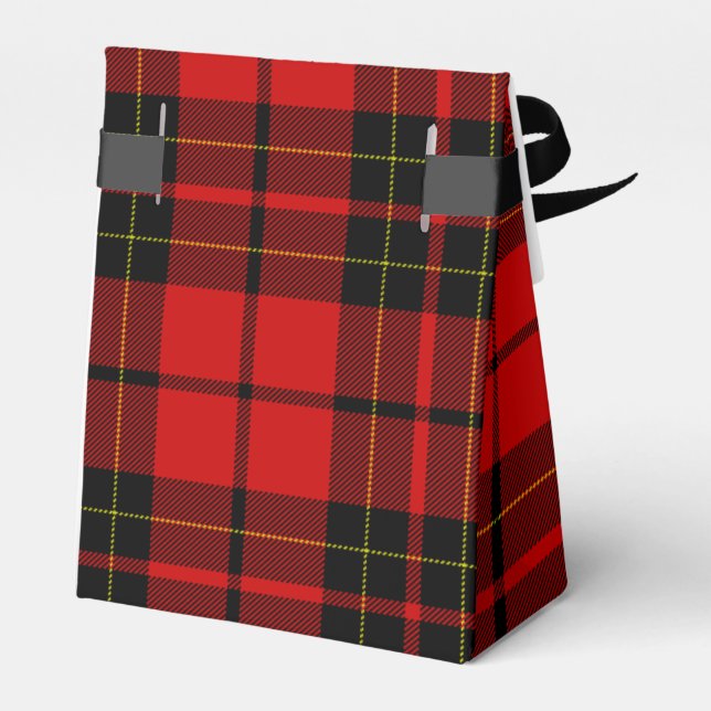 Brodie Tartan kariert Geschenkschachtel (Rückseite)