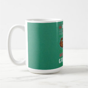 Brodolf The Red Nose Gainzdeer Gym Ugly Christmas Kaffeetasse