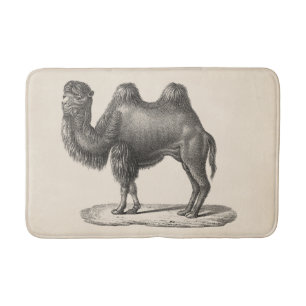 Brodtmann Camel Sketch Badematte