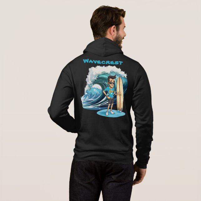 Brody Ocean Wavecrest Hoodie (Schwarz voll)