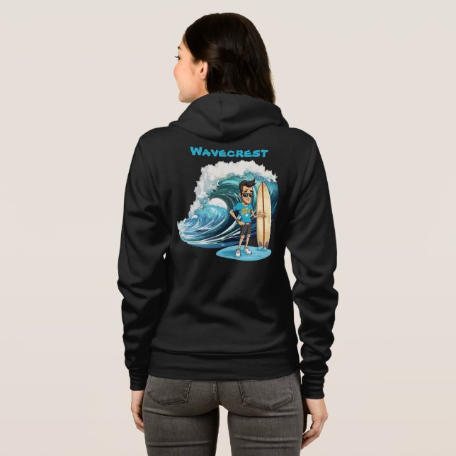 Brody Ocean Wavecrest Hoodie (Schwarz voll)