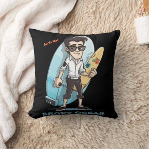 Brody Ocean Wavecrest Kissen