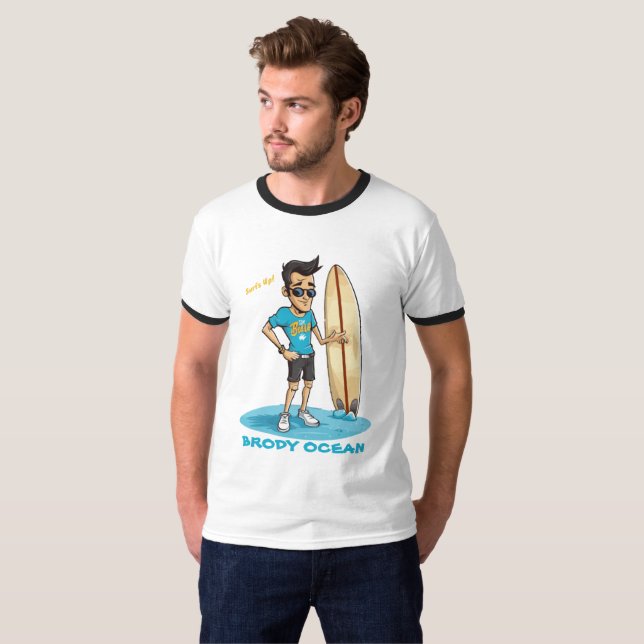 Brody Ocean Wavecrest T-Shirt (Vorne ganz)