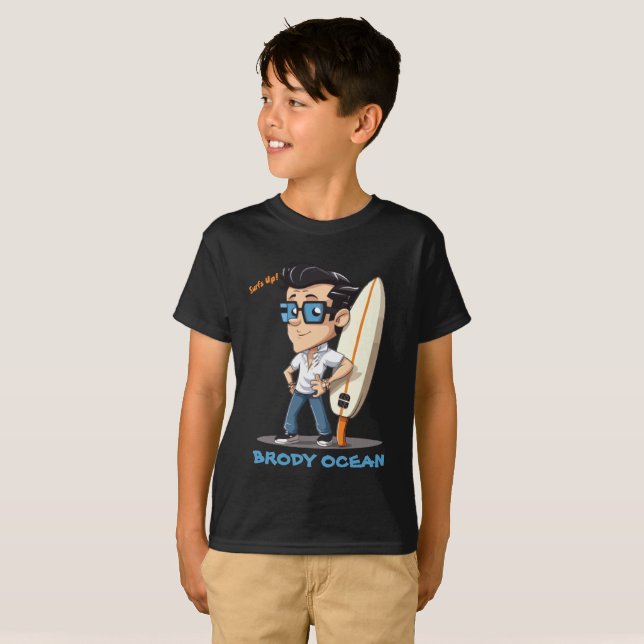 Brody Ocean Wavecrest T-Shirt (Vorne ganz)
