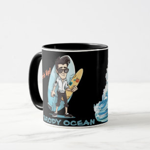 Brody Ocean Wavecrest Tasse
