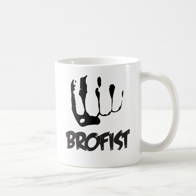BROFIST!!! KAFFEETASSE (Rechts)