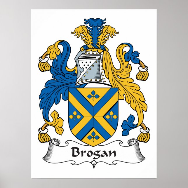 Brogan Familienwappen Poster (Vorne)
