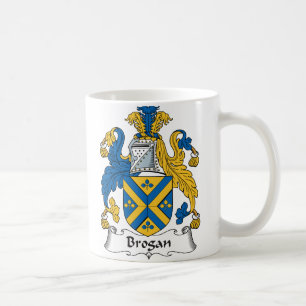 Brogan-Familienwappen Tasse