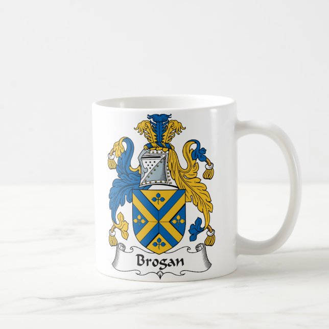 Brogan-Familienwappen Tasse (Rechts)