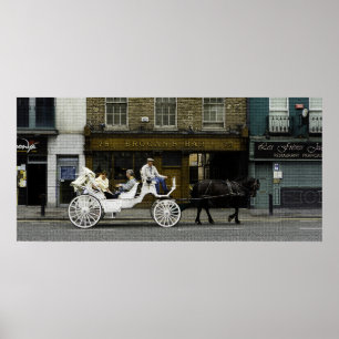 Brogans Bar Color Mosaik Poster