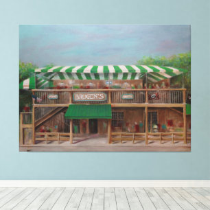 Brogen's South, Saint Simons Island - Canvas Print Leinwanddruck