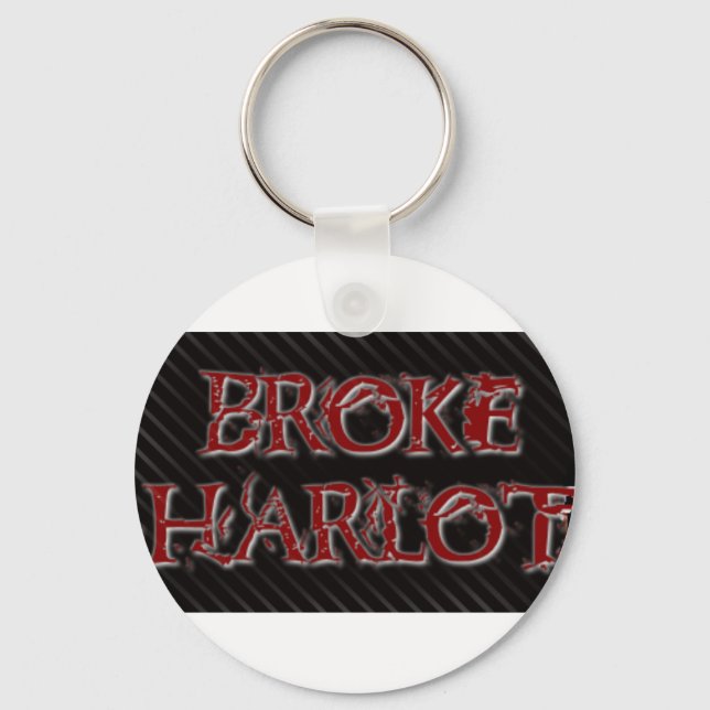 BrokeHarlot Schlüsselanhänger (Vorderseite)