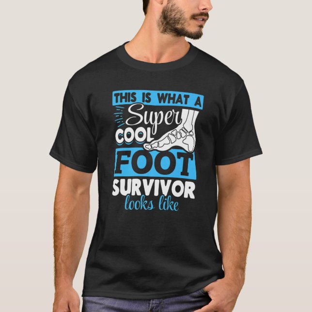 Broken Ankle Operation Foot Surgery   T-Shirt (Vorderseite)