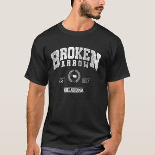 Broken Arrow OK Oklahoma Vintager Rücken T-Shirt