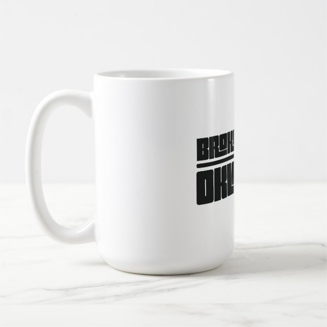 Broken Arrow - Oklahoma Kaffeetasse (Links)