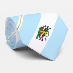 Broken Arrow (Oklahoma) Stadtflagge Neck Tie Krawatte