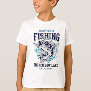 Broken Bow Lake Oklahoma Ich würde lieber lustig F T-Shirt