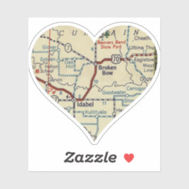 Broken Bow Oklahoma Aufkleber