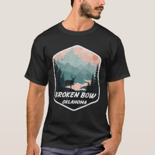Broken Bow Oklahoma OK Berge Wanderung Souve T-Shirt