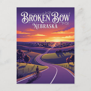 Broken Bow USA Postkarte