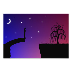 Broken Bridge Foto Print