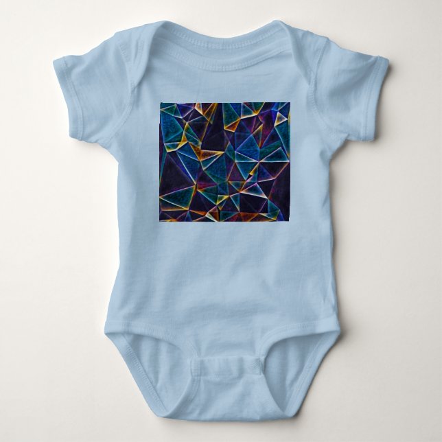 Broken Bubbles Baby Bodysuit Strampler (Vorderseite)