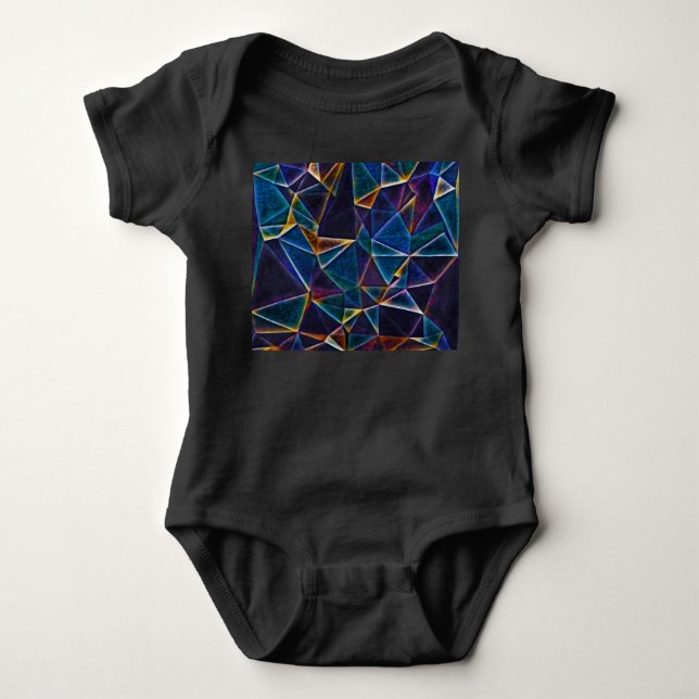 Broken Bubbles Baby Bodysuit Strampler (Vorderseite)