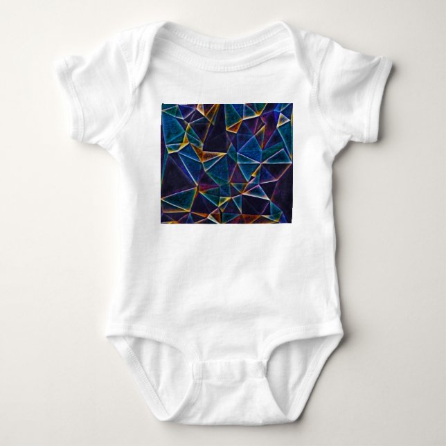 Broken Bubbles Baby Strampler (Vorderseite)