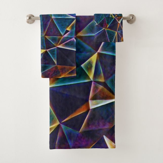 Broken Bubbles Badhandtuch Set (Insitu)