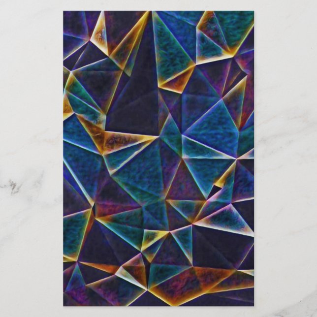 Broken Bubbles Briefpapier (Vorderseite)