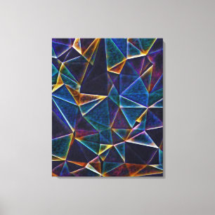 Broken Bubbles Canvas Print Leinwanddruck