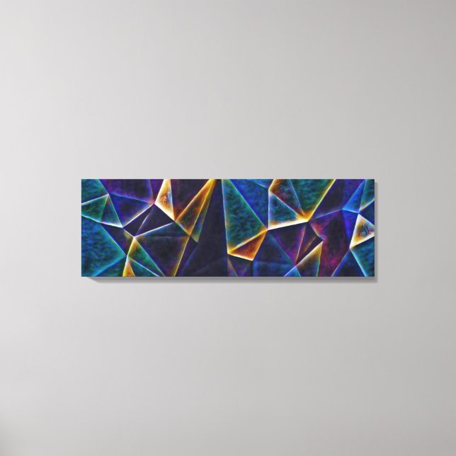 Broken Bubbles Canvas Print Leinwanddruck (Vorderseite)