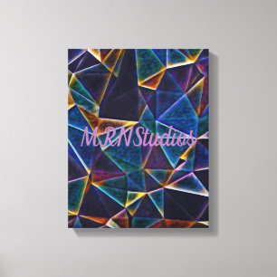 Broken Bubbles Canvas Print Leinwanddruck