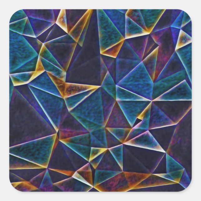 Broken Bubbles Classic Round Sticker (Vorderseite)