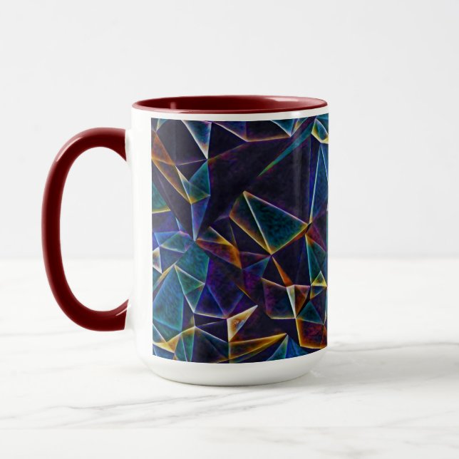 Broken Bubbles Coffee Tasse (Links)