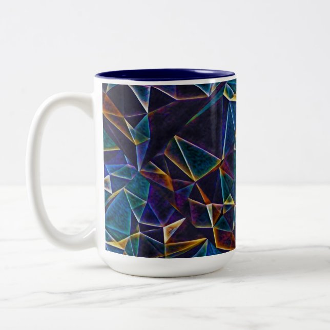 Broken Bubbles Coffee Tasse (Links)