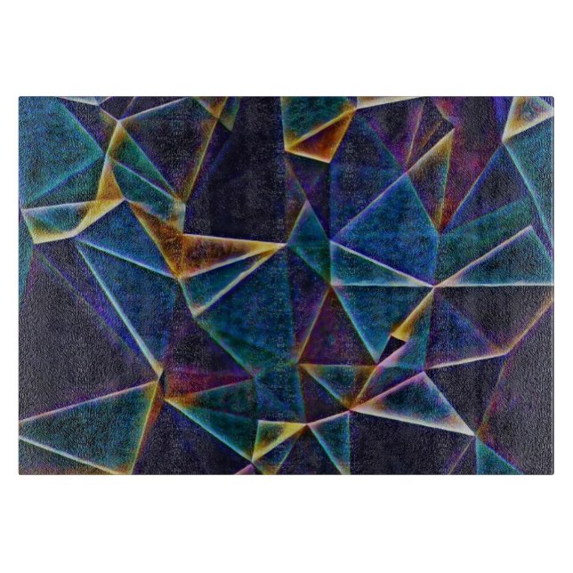 Broken Bubbles Cutting Board Schneidebrett (Vorderseite)
