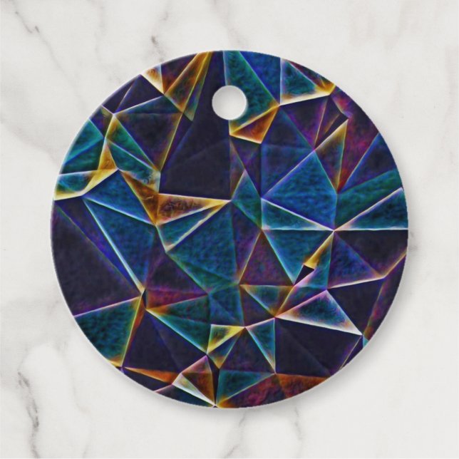 Broken Bubbles Geschenkanhänger (Vorderseite)