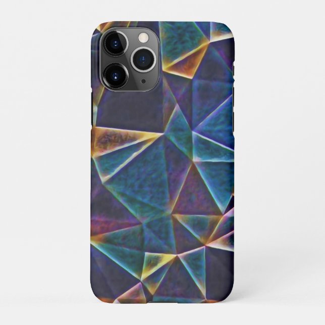 Broken Bubbles iPhone Hülle (Rückseite)