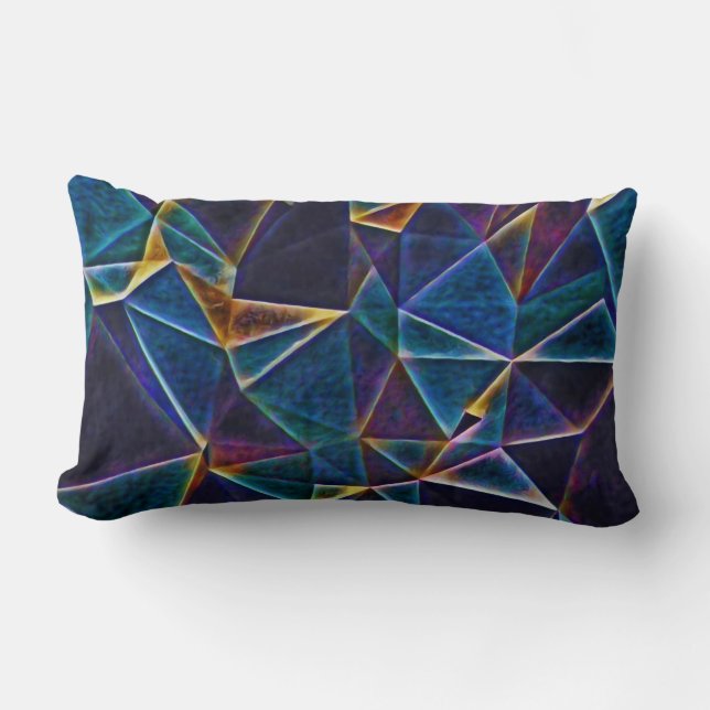 Broken Bubbles Lendenkissen (Vorderseite)