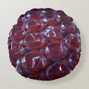 Broken Bubblewrap Rundkissen Rundes Kissen