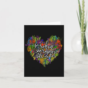 Broken Crayons Still Color Herz Mental Health Awa Karte