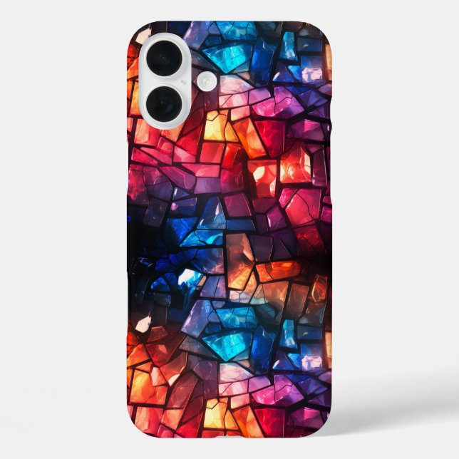 Broken Glass Art Phone Case (Rückseite)