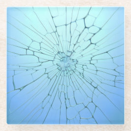 broken glass,  glasuntersetzer