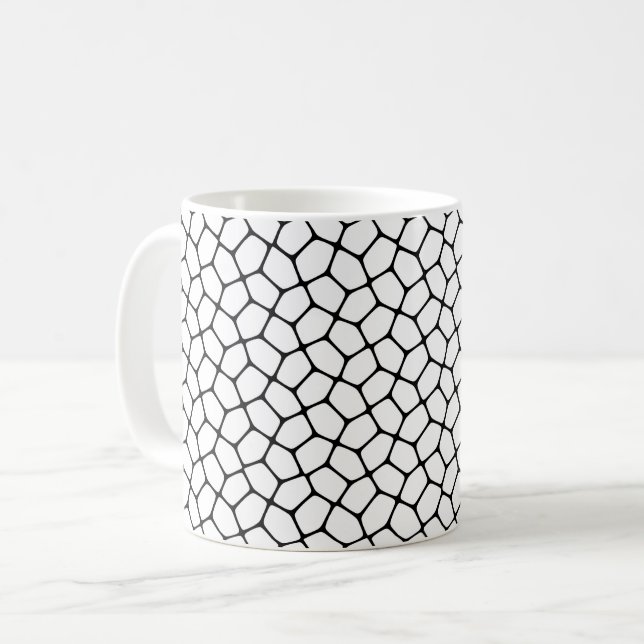 Broken Glass Kaffeetasse (Vorderseite Links)